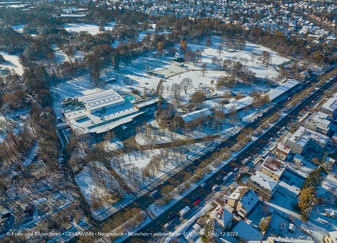 12.12.2022 -  Ostparksee mit Umgebung in Neuperlach